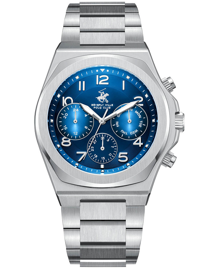 Часы Beverly Hills Polo Club BP3777X.390 — мужские, синий