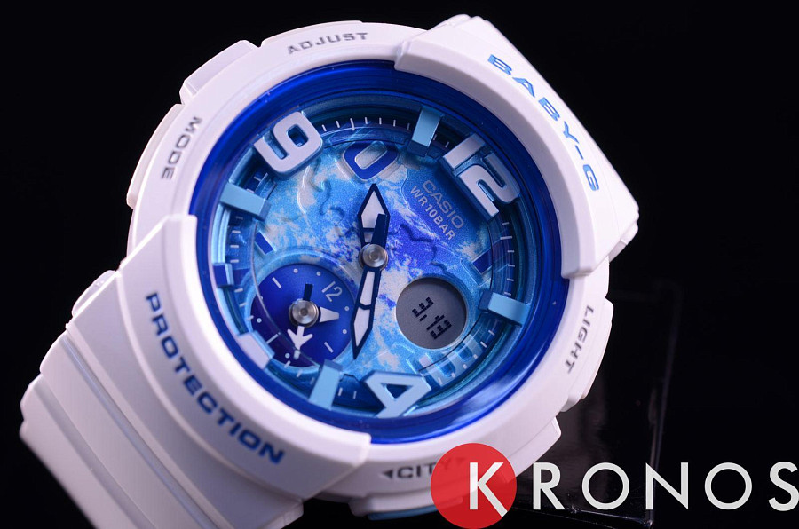 Часы Casio Baby-G BGA-190GL-7B — пластик, Япония