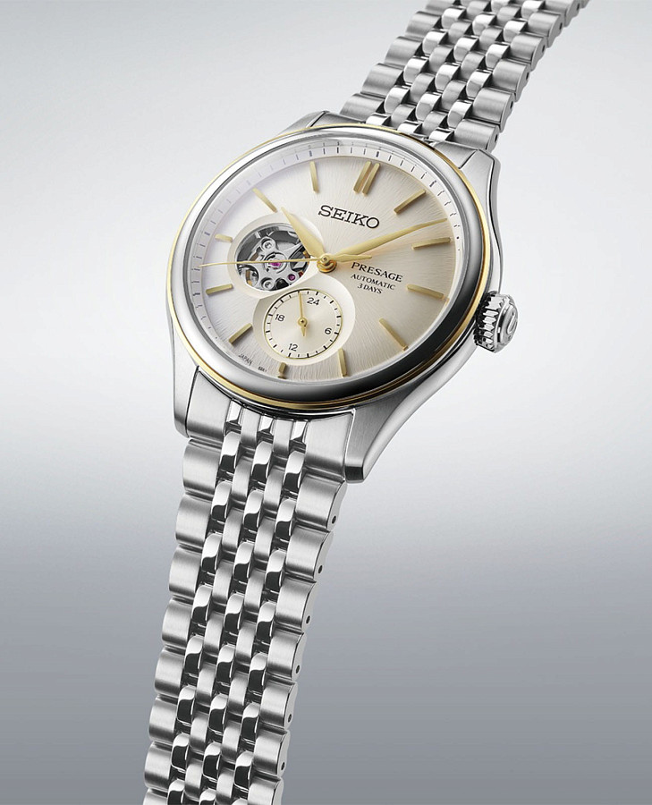 Часы Seiko Presage Classic Series SPB480 — механические, металл сталь