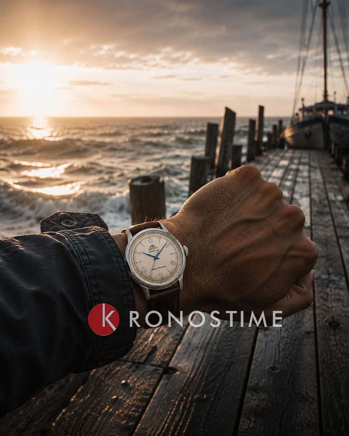 Часы Orient Classic Automatic RA-BB0003Y — мужские, коричневый