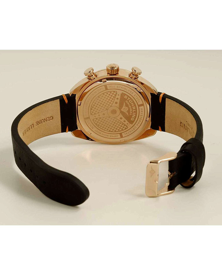 Часы Stuhrling Monaco 1000.03 — металл сталь, США