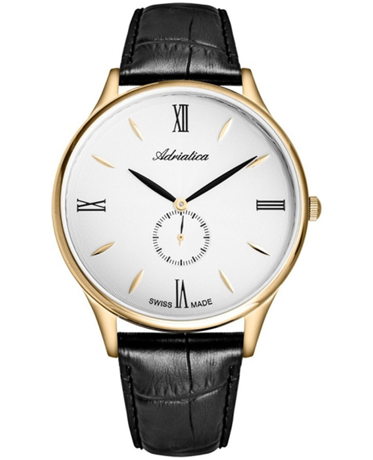 Часы Adriatica A1230.1263QXL — мужские, серебристый