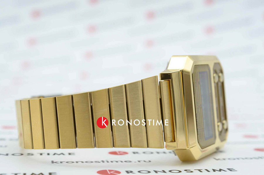 Часы Casio Vintage A100WEG-9A — черный, пластик