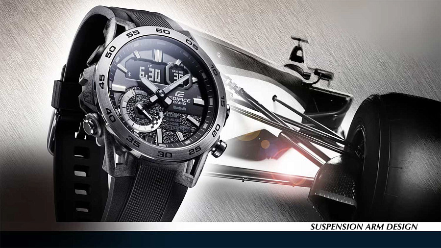 Часы Casio Edifice ECB-40P-1A — артикул ECB-40P-1A