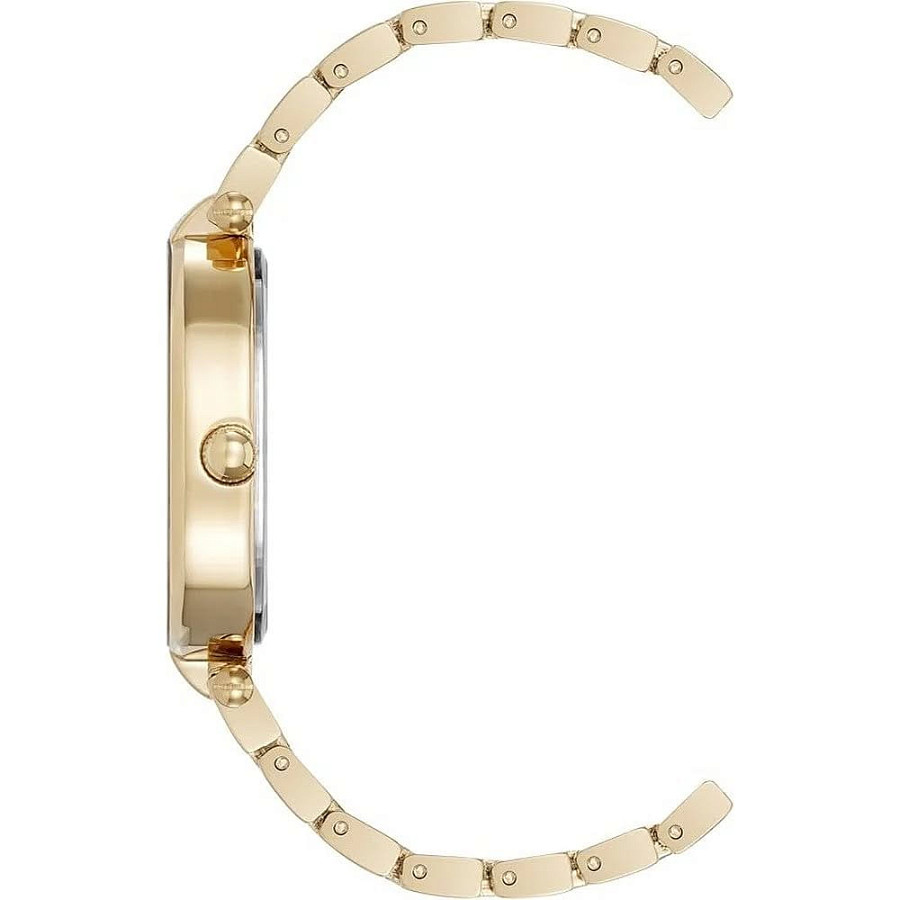 Часы Anne Klein Diamond 5382BKGB — кварцевые, металл сталь