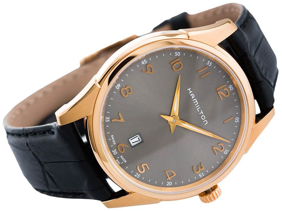 Часы Hamilton Jazzmaster Thinline Quartz H38541783 — кварцевые, сталь