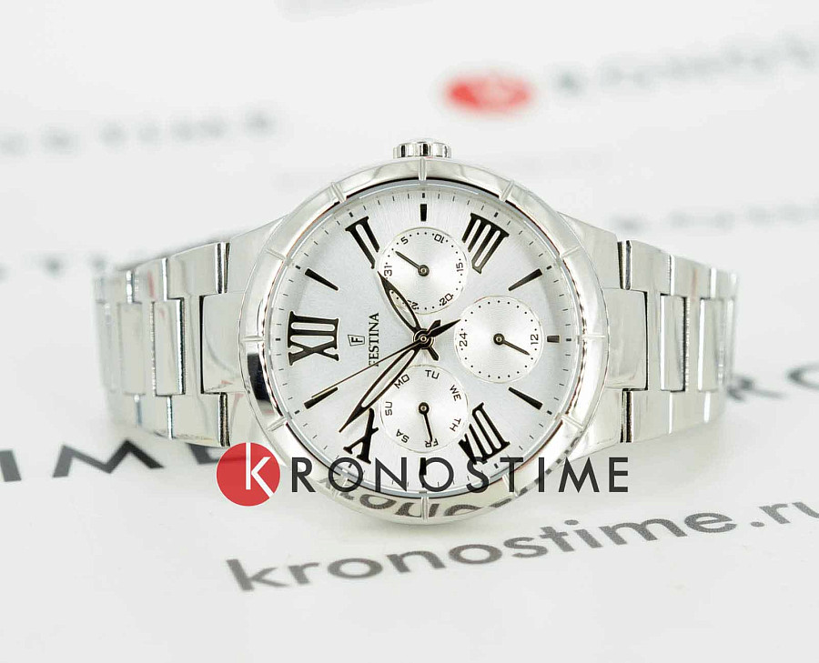 Часы Festina Boyfriend F16716/1 — кварцевые, металл сталь