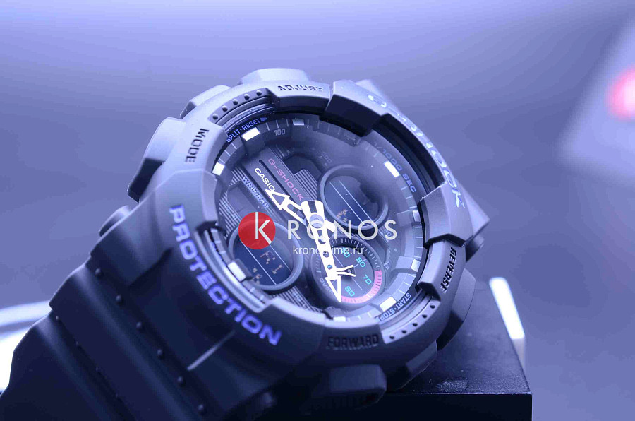 Часы Casio G-Shock GMA-S140-8A — черный, пластик