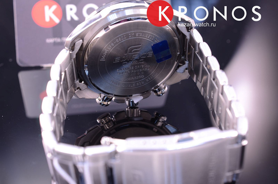 Часы Casio Edifice EFS-S500DB-1A — нержавеющая сталь, мужские