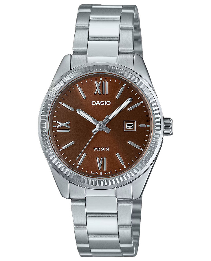 Часы Casio Collection LTP-1302DD-5AV — женские, желтый