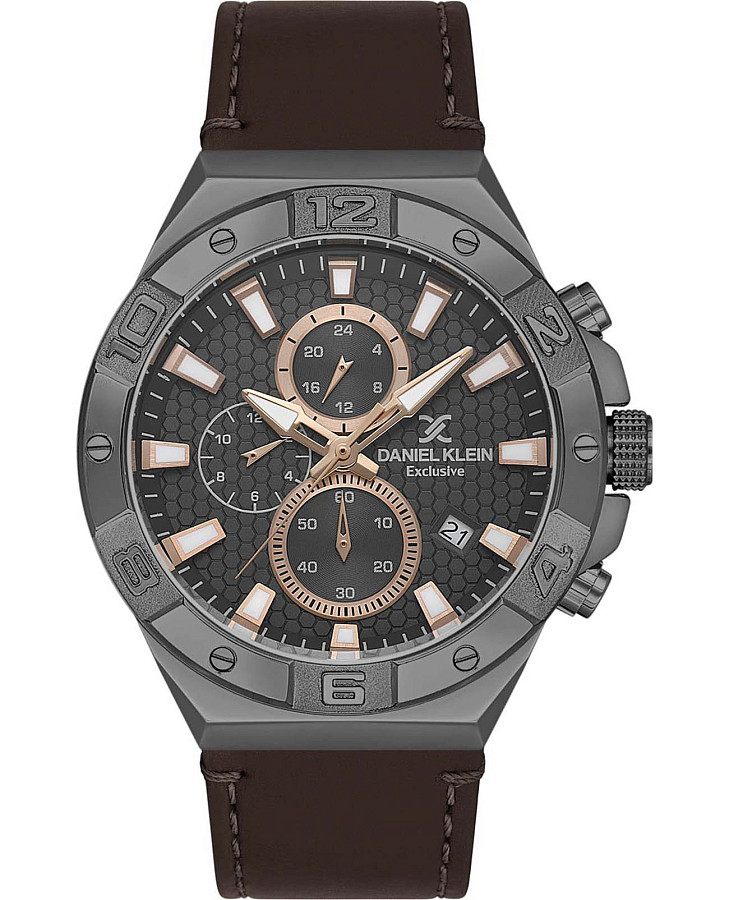 Часы Daniel Klein Exclusive DK.1.13744-4 — мужские, черный
