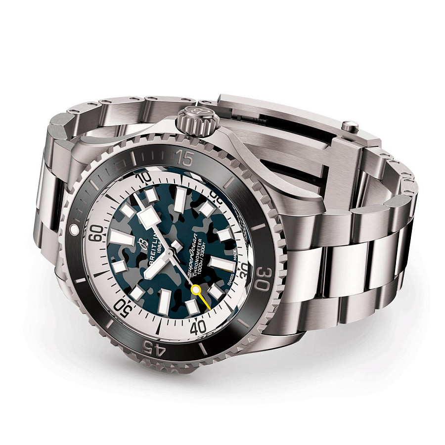 Часы Breitling Superocean Automatic 46 Super Diver E10379351B1E1 — титан, Швейцария