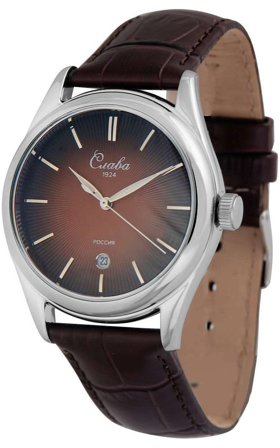 Часы Слава Сенат 2490540/300-2115 — кварцевые, сталь металл