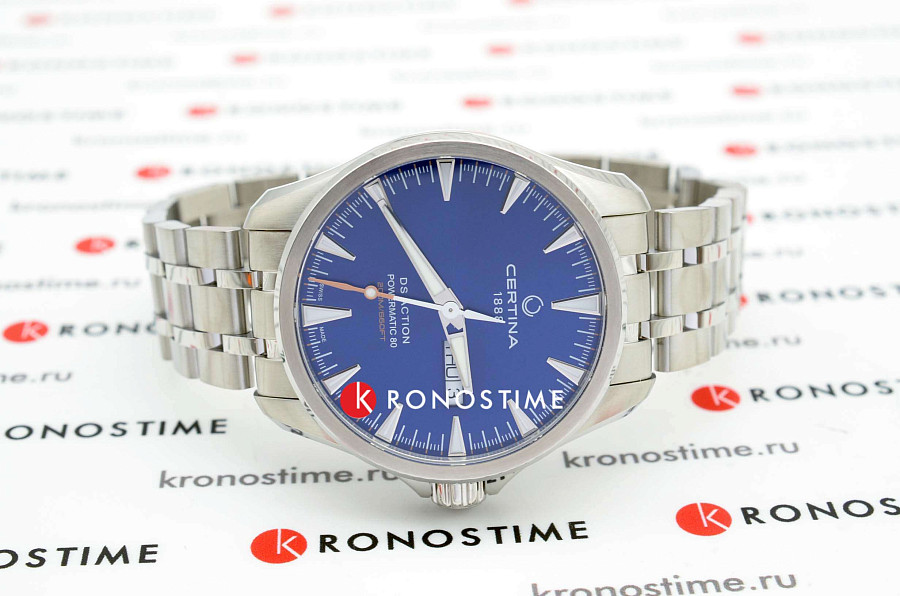 Часы Certina DS Action Day-Date C032.430.11.041.00 — мужские, нержавеющая сталь