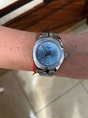 Фото покупателя: Швейцарские наручные часы Tissot PR 100 Lady Sport Chic T101.910.11.351.00