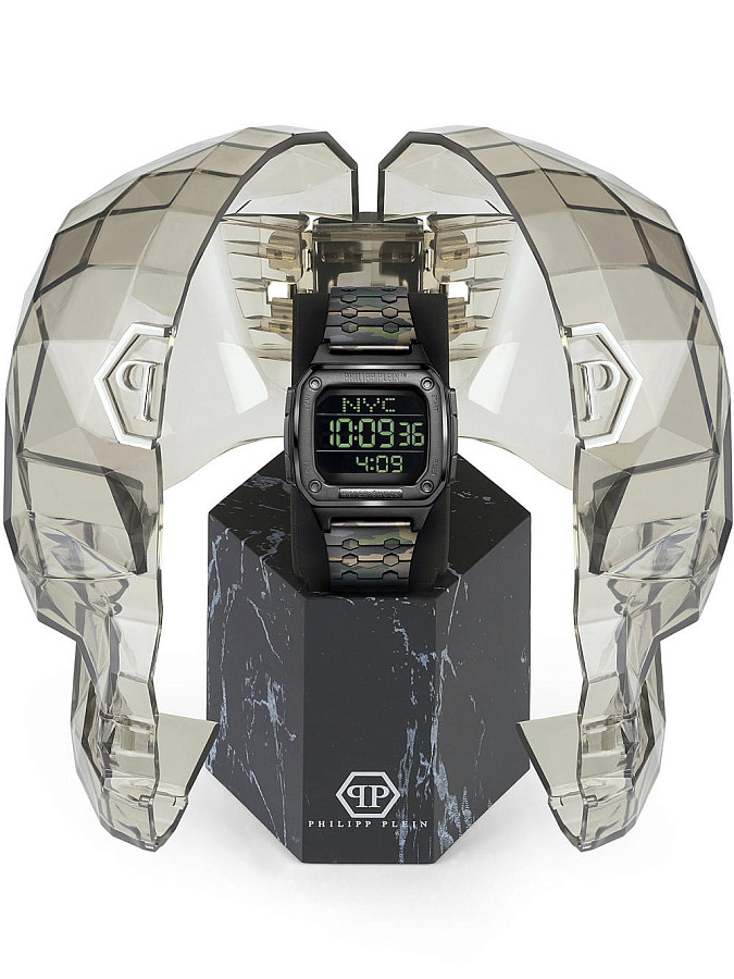 Часы Philipp Plein Hyper Shock PWHAA0921 — нержавеющая сталь, мужские