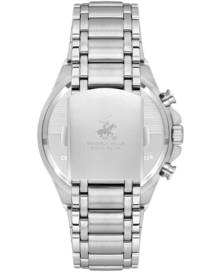 Часы Beverly Hills Polo Club Quartz BP3612X.340 — кварцевые, сталь металл