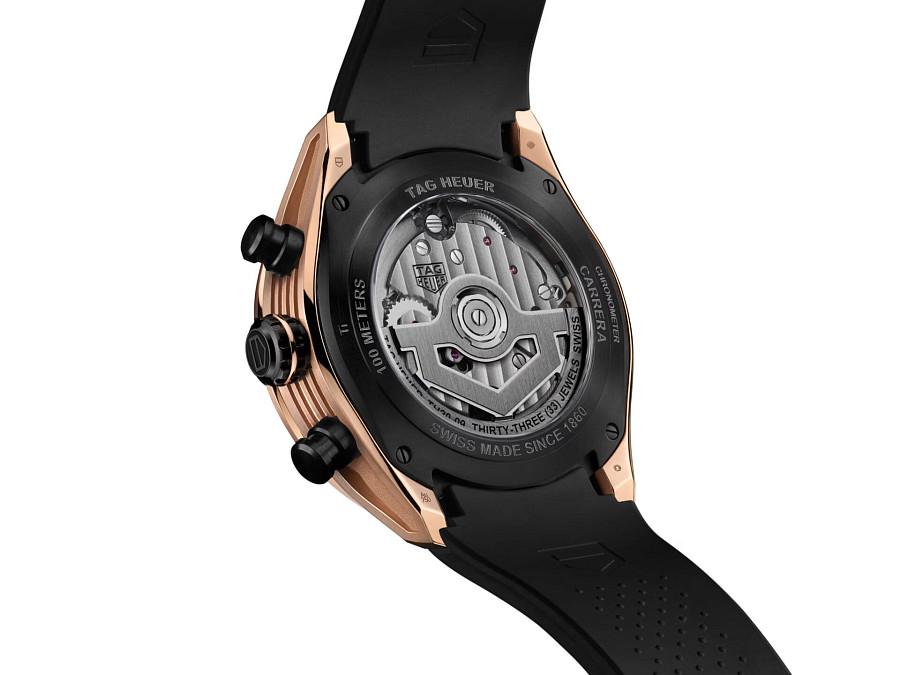 Часы TAG Heuer Carrera Chronograph Extreme Sport CBU5050.FT6273 — каучук, мужские