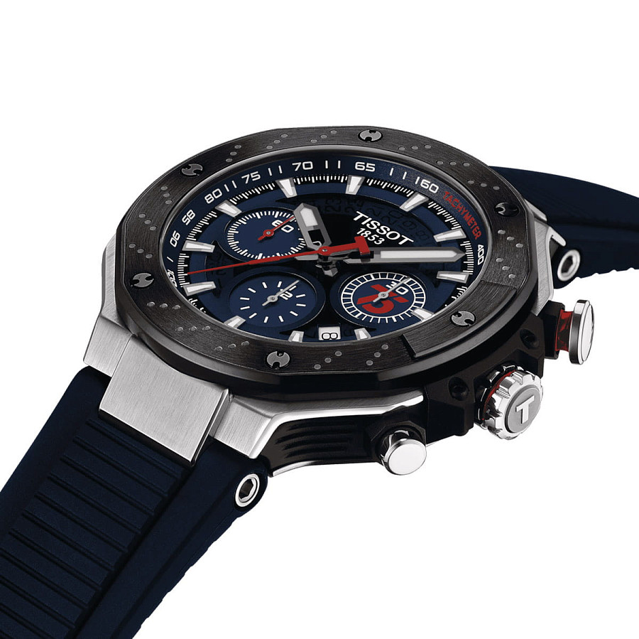 Часы Tissot T-Race MotoGP™ Automatic Chronograph 2024 Limited Edition T141.427.27.041.00 — мужские, каучук