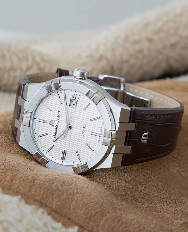 Часы Maurice Lacroix Aikon Automatic AI6008-SS001-130-1 — металл сталь, Швейцария