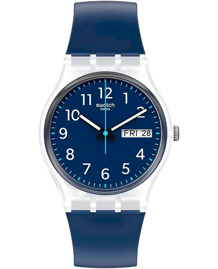 Часы Swatch Gent Standard GE725 — женские, синий