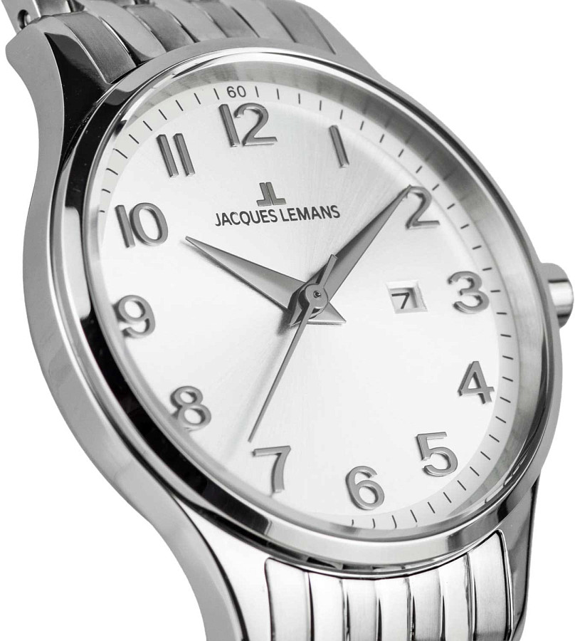 Часы Jacques Lemans Classic 1-2216G — сталь металл, Австрия