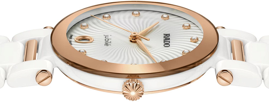 Часы Rado LaCoupole Diamonds R22240703 — керамика, Швейцария