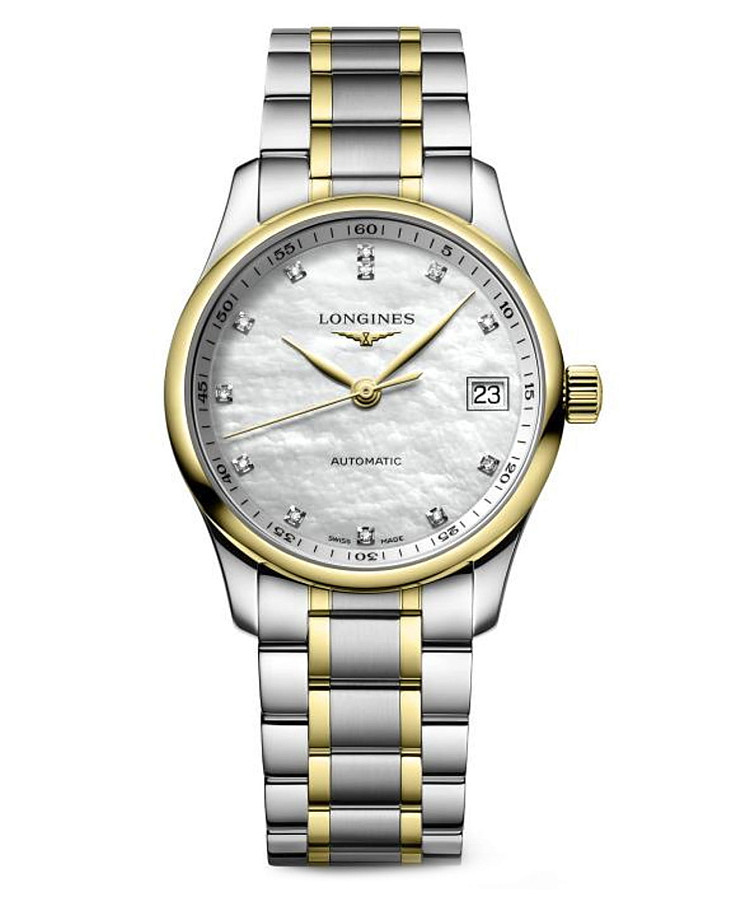 Часы Longines Master Collection L2.357.5.87.7 — женские, перламутровый