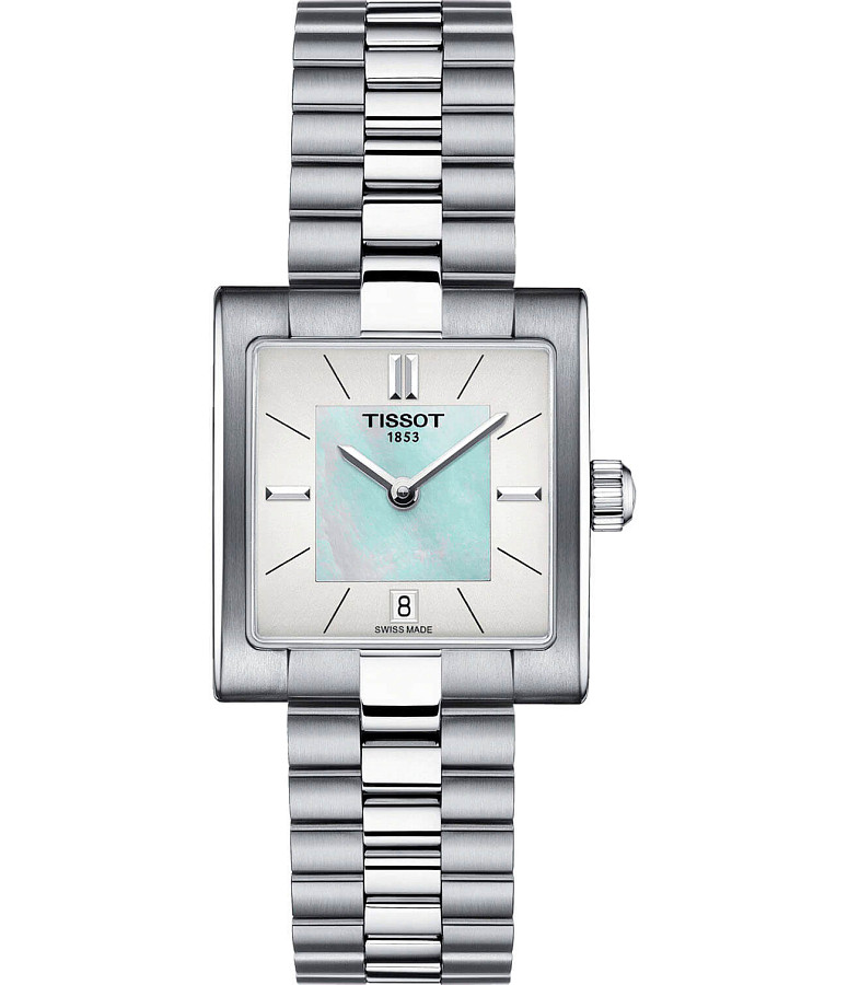 Часы Tissot T02 T090.310.11.111.01 — женские, белый