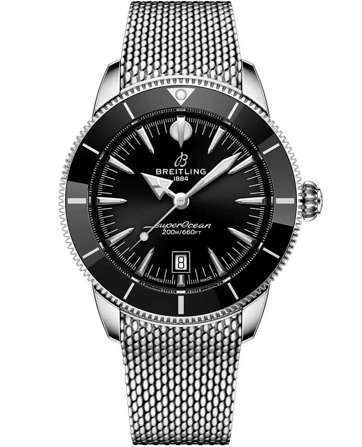 Часы Breitling Superocean Heritage B31 Automatic 44 mm AB3112241B1A1 — мужские, черный