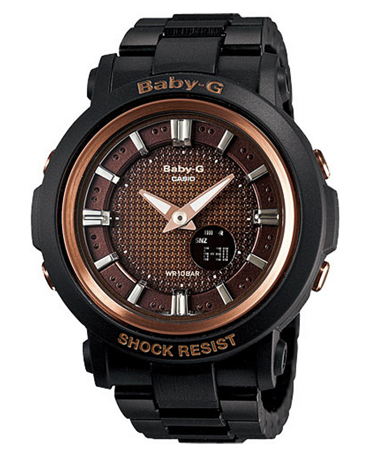 Часы Casio Baby-G BGA-301-1A — женские, коричневый