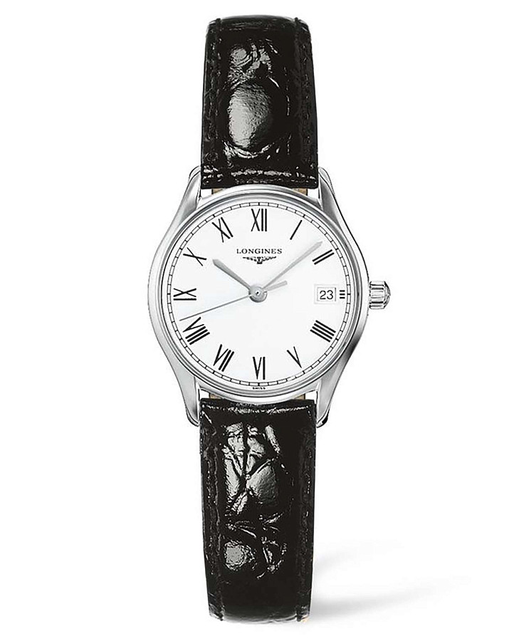 Часы Longines Lyre L4.259.4.11.2 — женские, белый