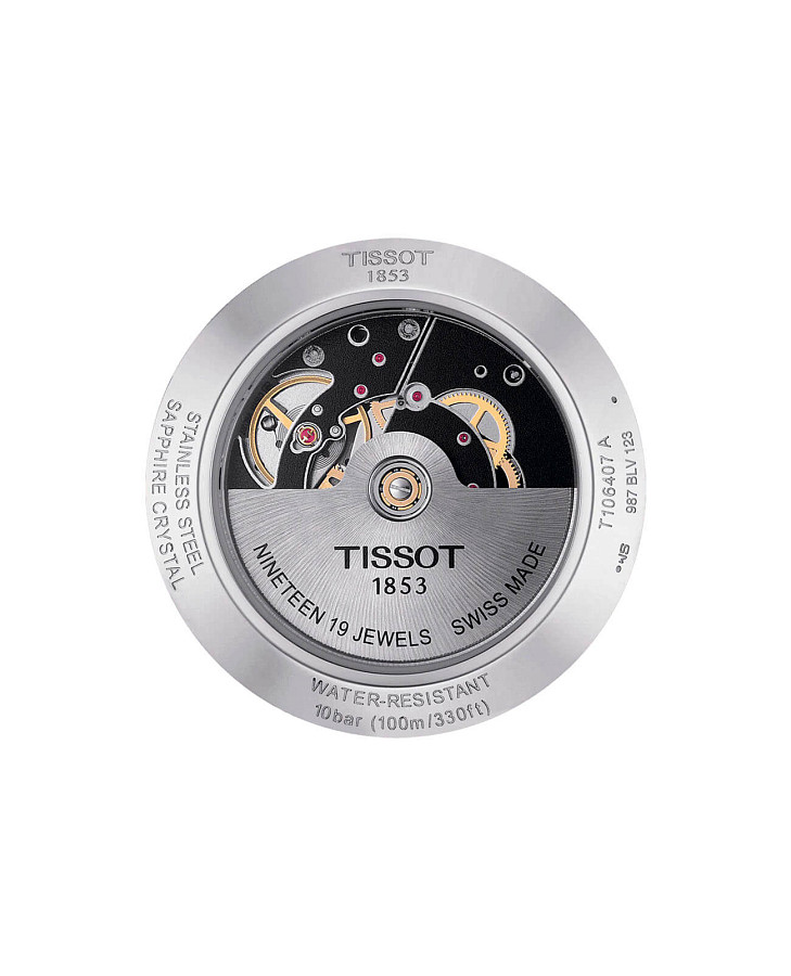 Часы Tissot V8 Swissmatic T106.407.16.031.00 — металл сталь, Швейцария
