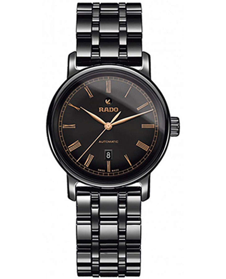 Часы Rado Diamaster R14043162 — механические, сталь металл