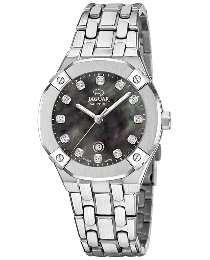 Часы Jaguar Automatic Woman J1016/7 — женские, черный