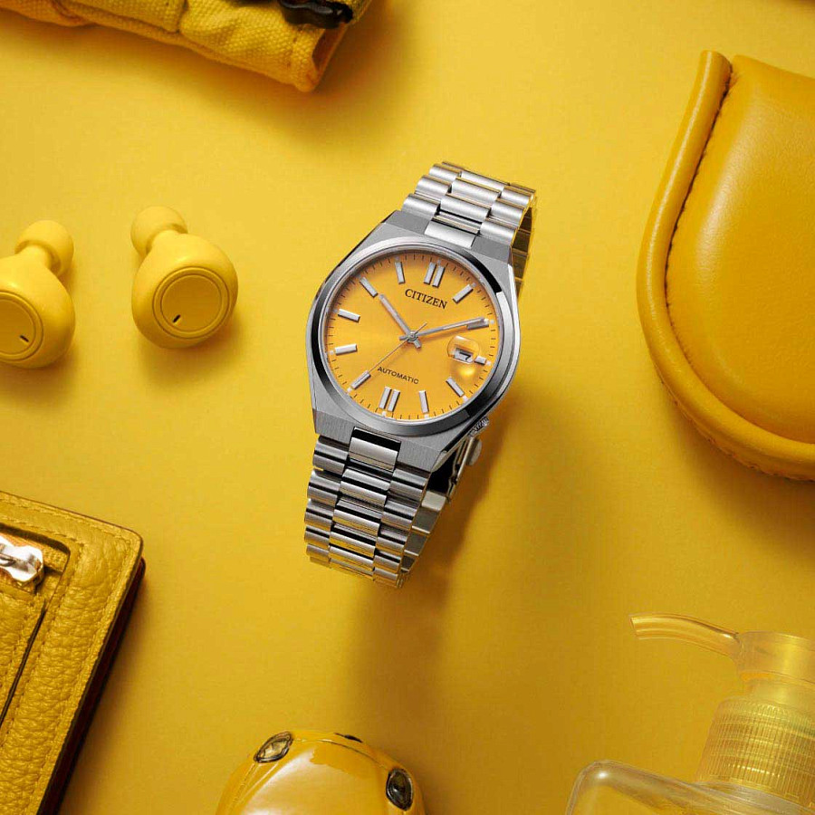 Часы Citizen Tsuyosa NJ0150-81Z — мужские, нержавеющая сталь