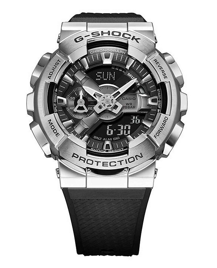 Часы Casio G-Shock GM-110GC-1ADR — пластик сталь, Япония