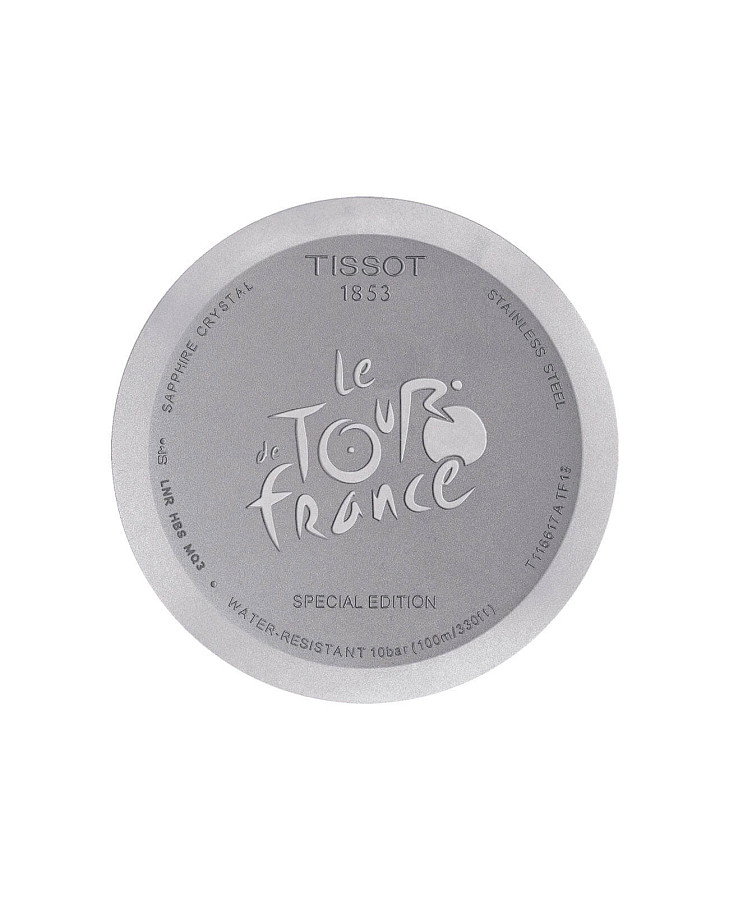 Часы Tissot Chrono XL Tour De France Collection T116.617.16.057.01 — кварцевые, металл сталь