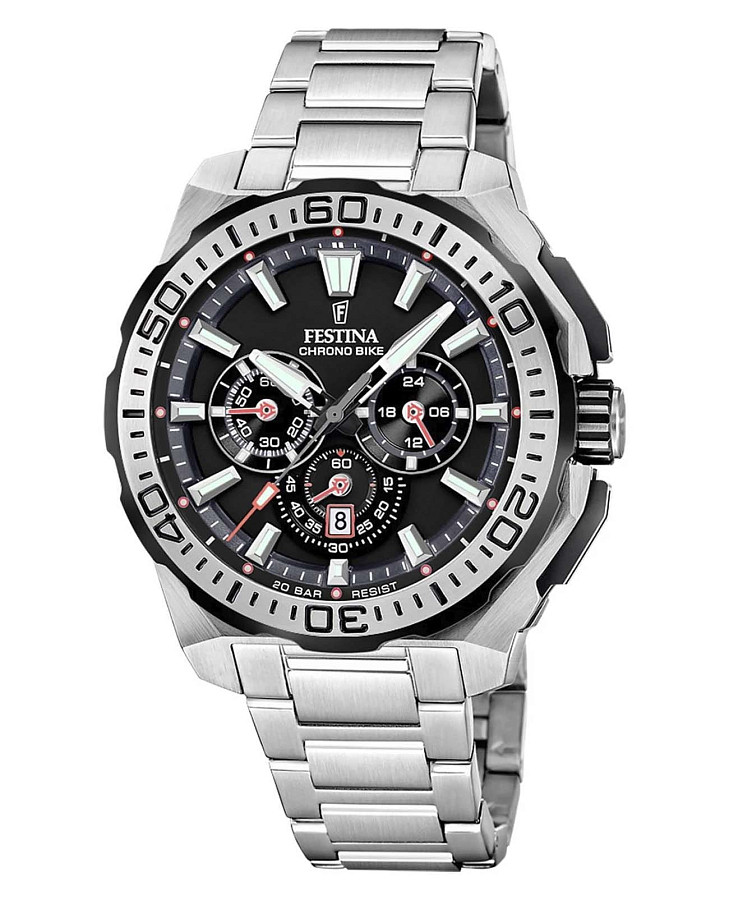 Часы Festina Chrono Bike F20724/7 — мужские, черный