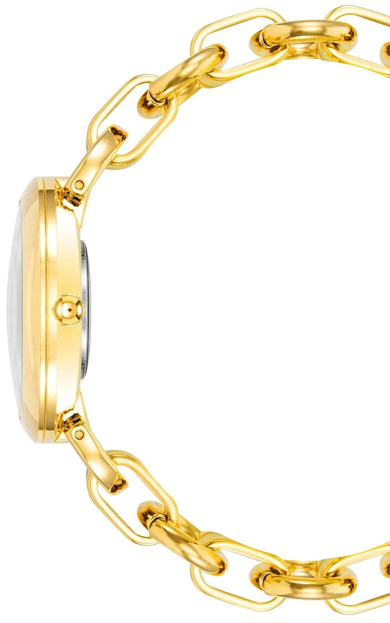 Часы Anne Klein Metals 4092BKGB — кварцевые, металл сталь