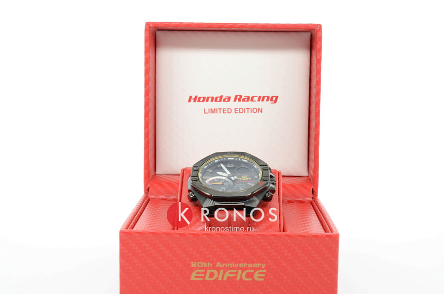 Часы Casio Edifice ECB-10HR-1A — Япония, кварцевые