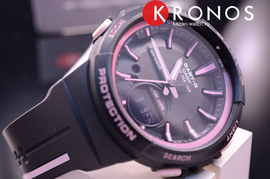 Часы Casio Baby-G BGS-100RT-1A — Япония, кварцевые