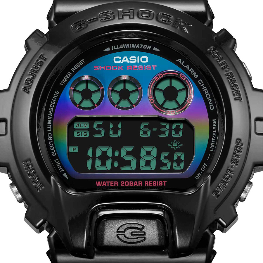 Часы Casio G-Shock DW-6900RGB-1DR (DW-6900RGB-1) — Япония, электронные