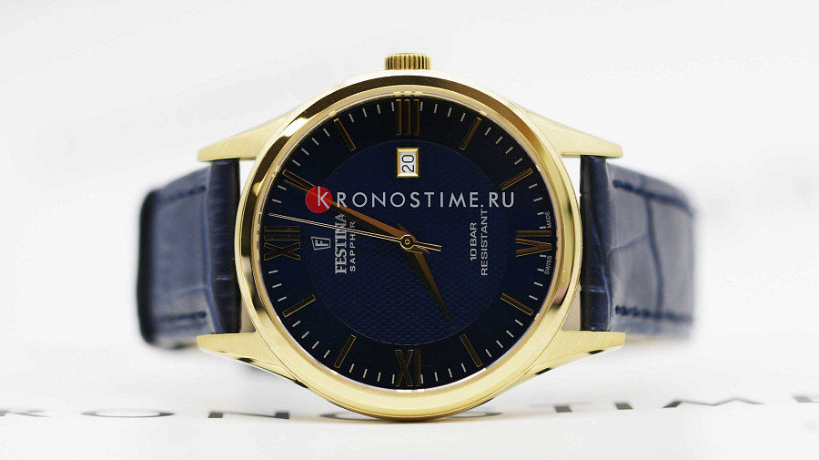 Часы Festina Classics F20010/3 — металл сталь, Испания