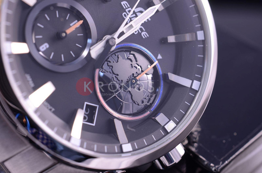 Часы Casio Edifice EQB-600D-1A — нержавеющая сталь, мужские