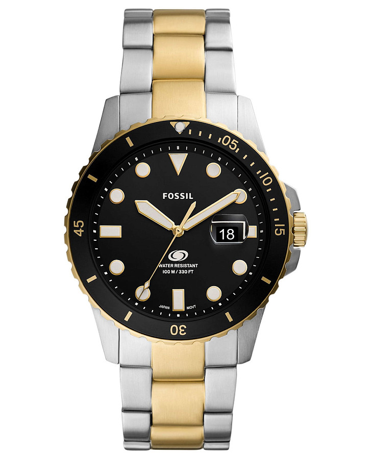 Часы Fossil Blue FS5951 — мужские, черный
