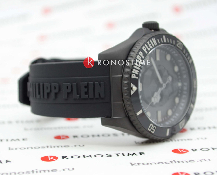 Часы Philipp Plein The Skull PWOAA0422 — мужские, силикон