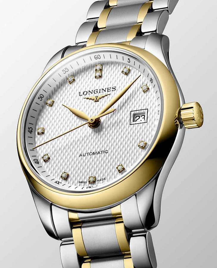 Часы Longines Master Collection L2.257.5.77.7 — золото сталь, Швейцария