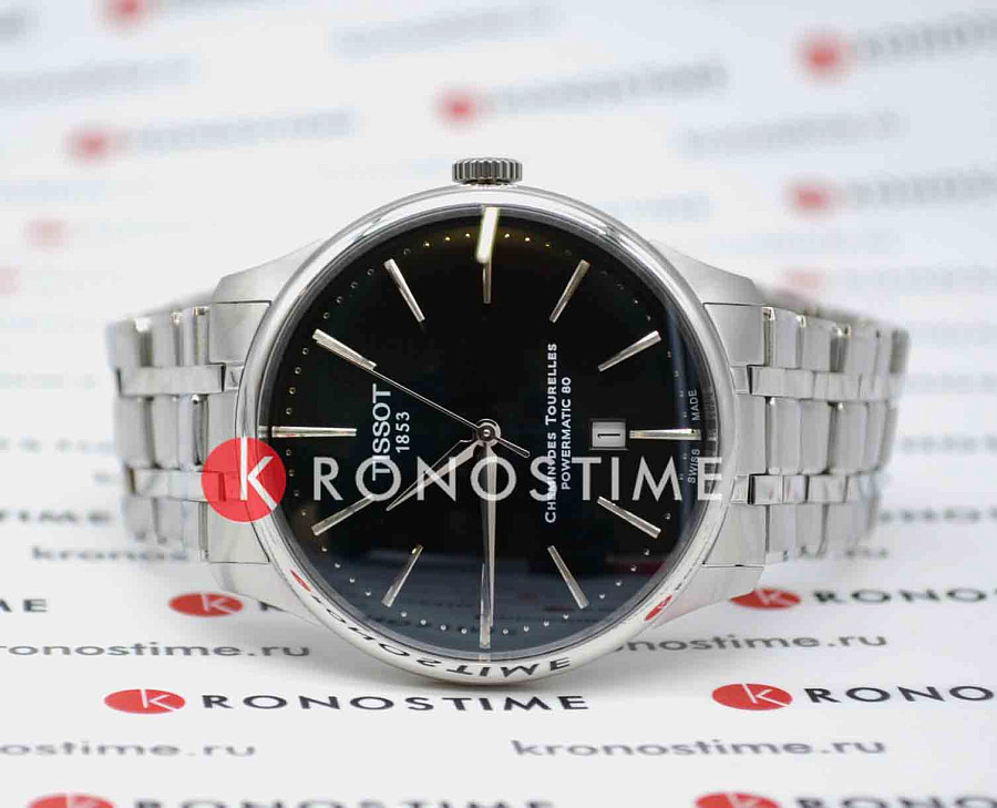Часы Tissot Chemin des Tourelles Powermatic 80 T139.407.11.091.00 — Швейцария, механические