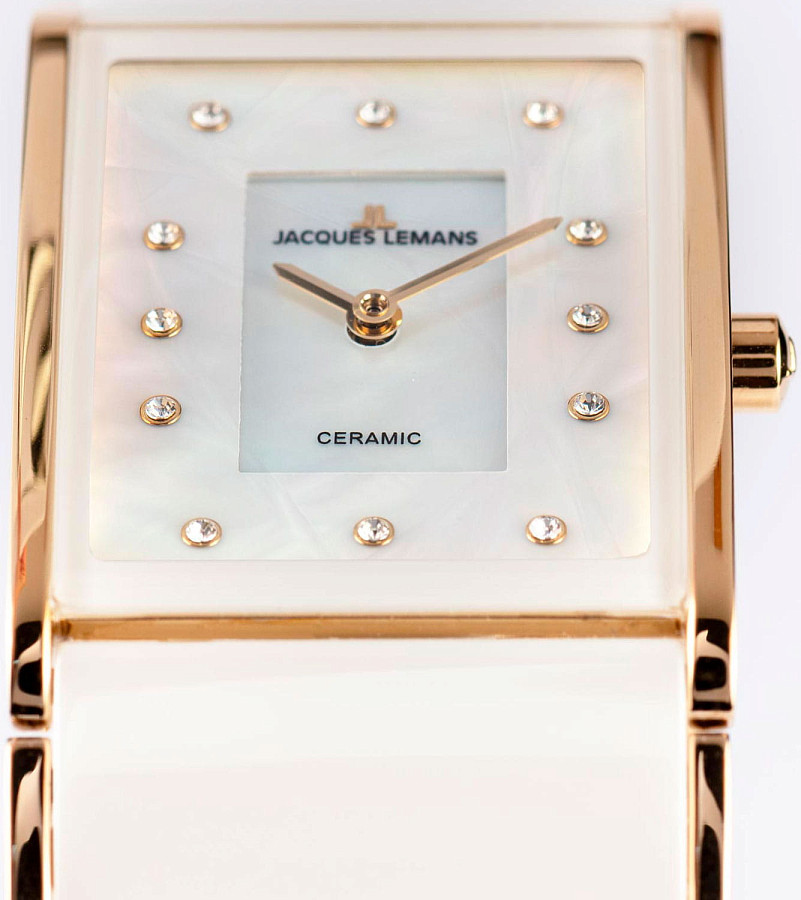 Часы Jacques Lemans High Tech Ceramic 1-1940K — кварцевые, металл сталь